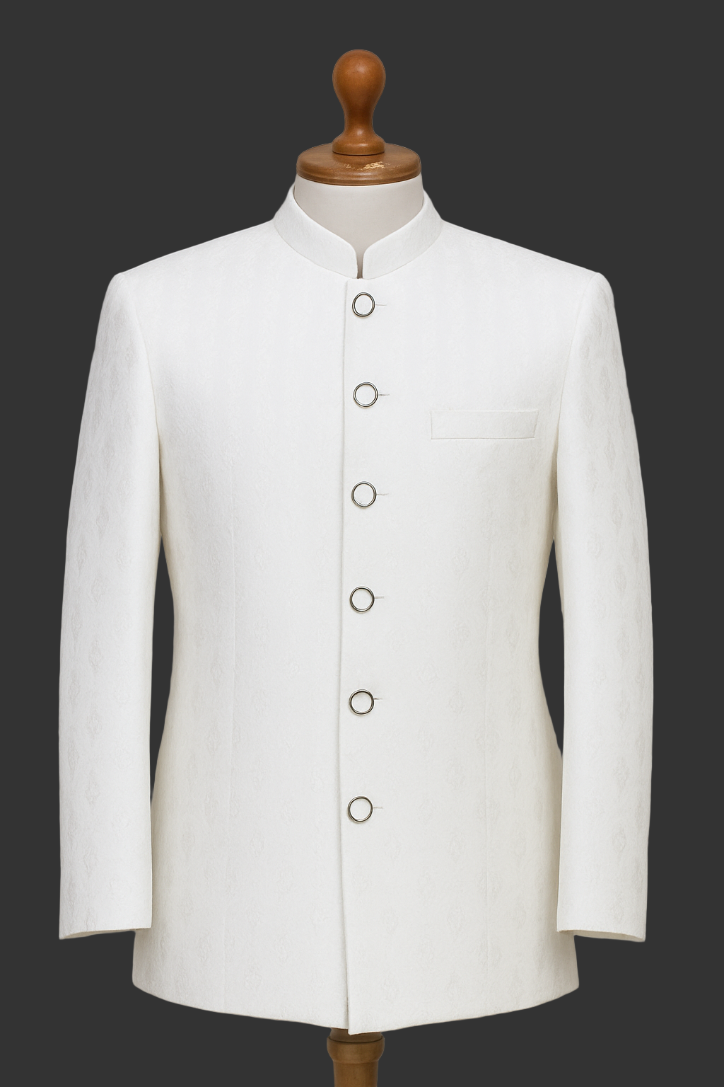 OFFwhite jamawar fabrics prince coat for men